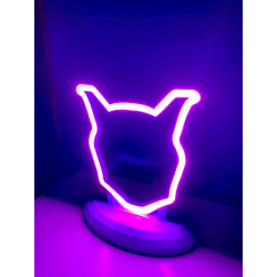 Lampara de Mewtwo Impresa en 3D | Lámpara Pokémon LED