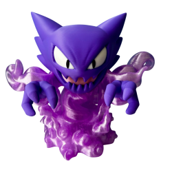 Lampara de Haunter Impresa en 3D | Lámpara Pokémon LED