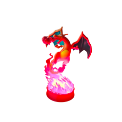 Lampara de Charizard Impresa en 3D | Lámpara Pokémon LED