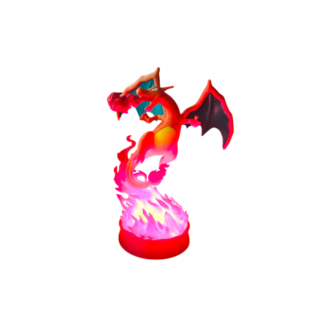 Lampara de Charizard Impresa en 3D | Lámpara Pokémon LED