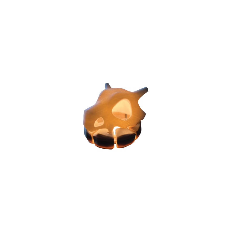 Lampara de Cubone Impresa en 3D | Lámpara Pokémon LED