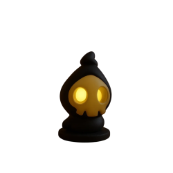 Lampara de Duskull Impresa en 3D | Lámpara Pokémon