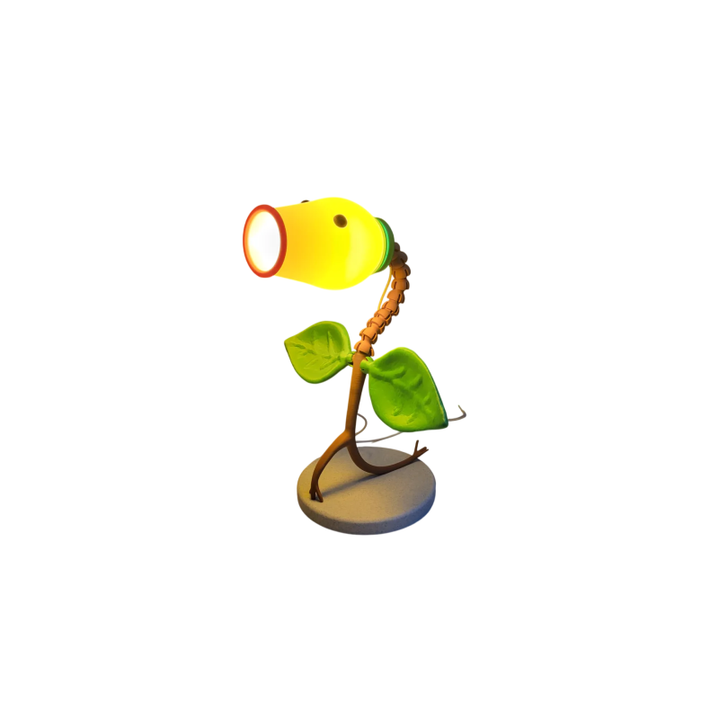 Lampara de Bellsprout Impresa en 3D | Lámpara Pokémon LED