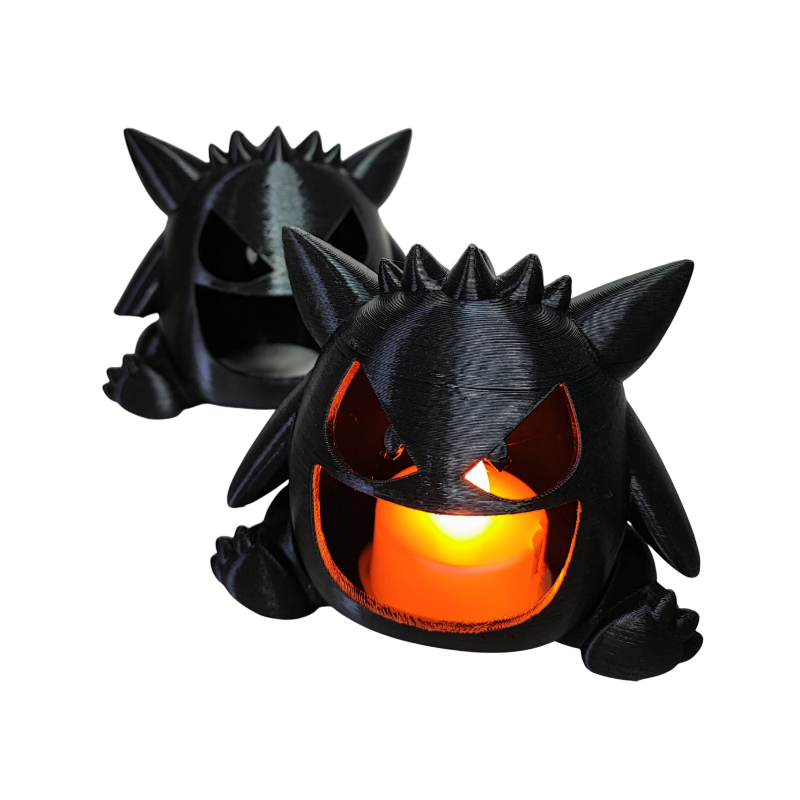 Lampara de Gengar Impresa en 3d | Lámpara Pokémon
